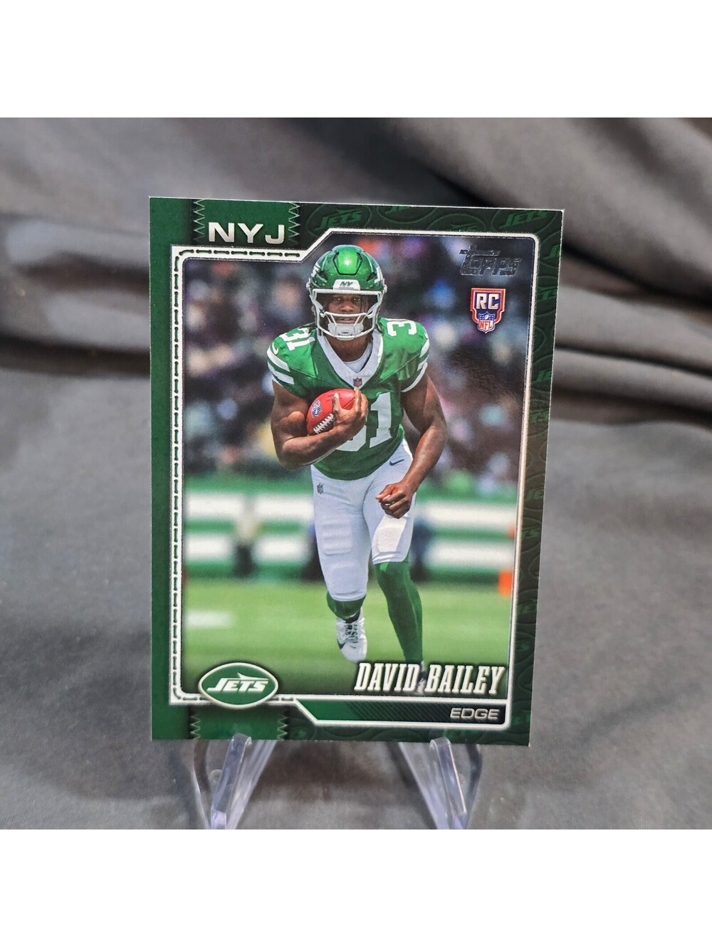 2026 Topps David Bailey Team Logo SSP #343 New York Jets RC